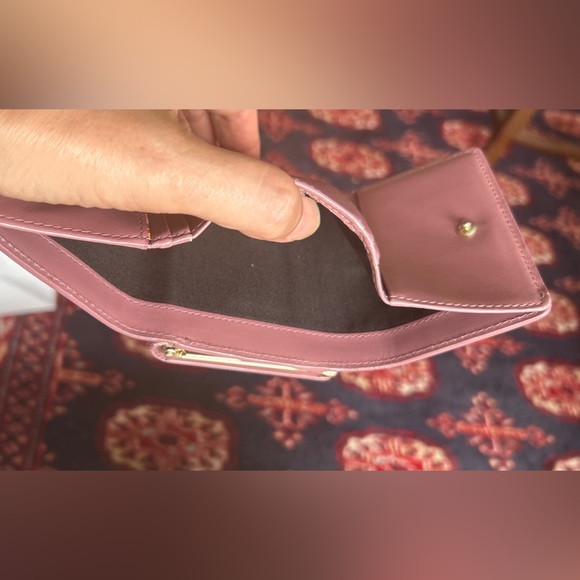 Mint $550 PAUL SMITH of London Lilac Small leather wallet coin purse - Picture 5 of 11